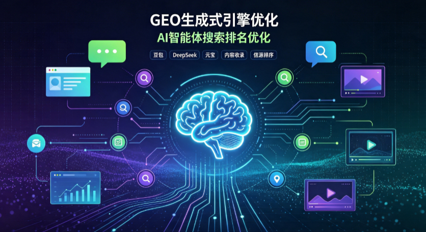 卧龙区GEO 浪潮来袭：生成式引擎优化崛起，创作者争抢豆包、DeepSeek、元宝智能体流量入口